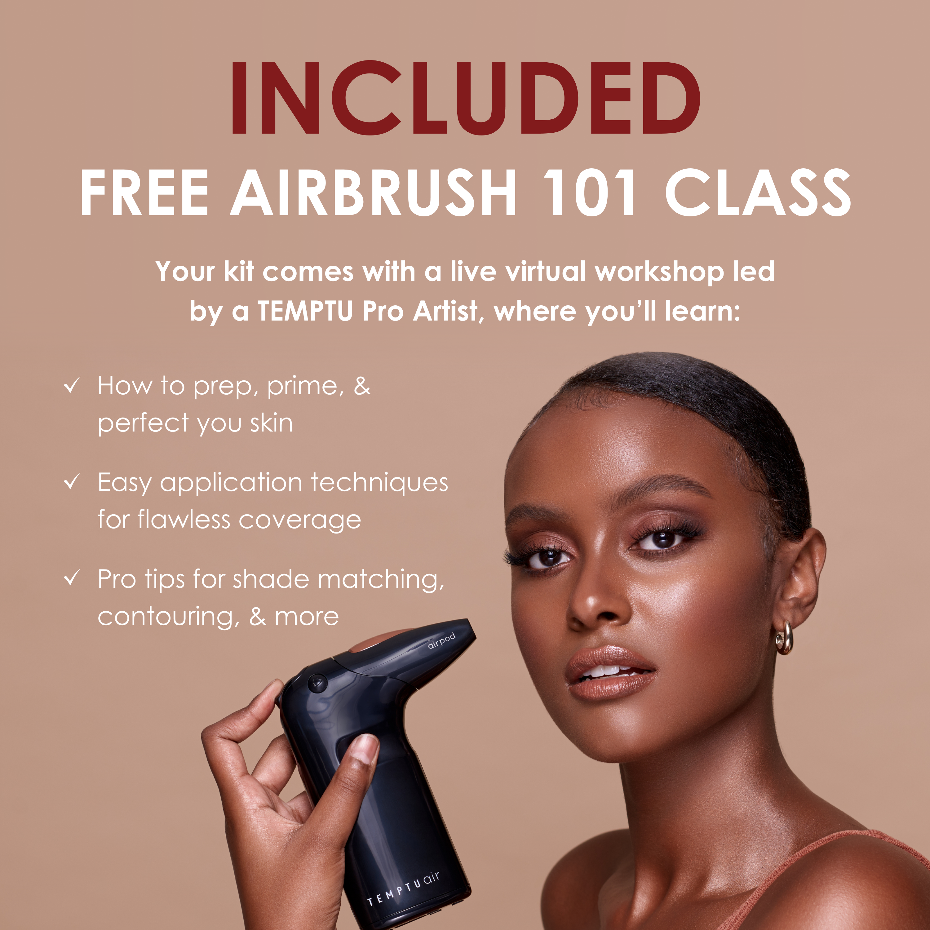 TEMPTU Air Airpod Discovery Kit