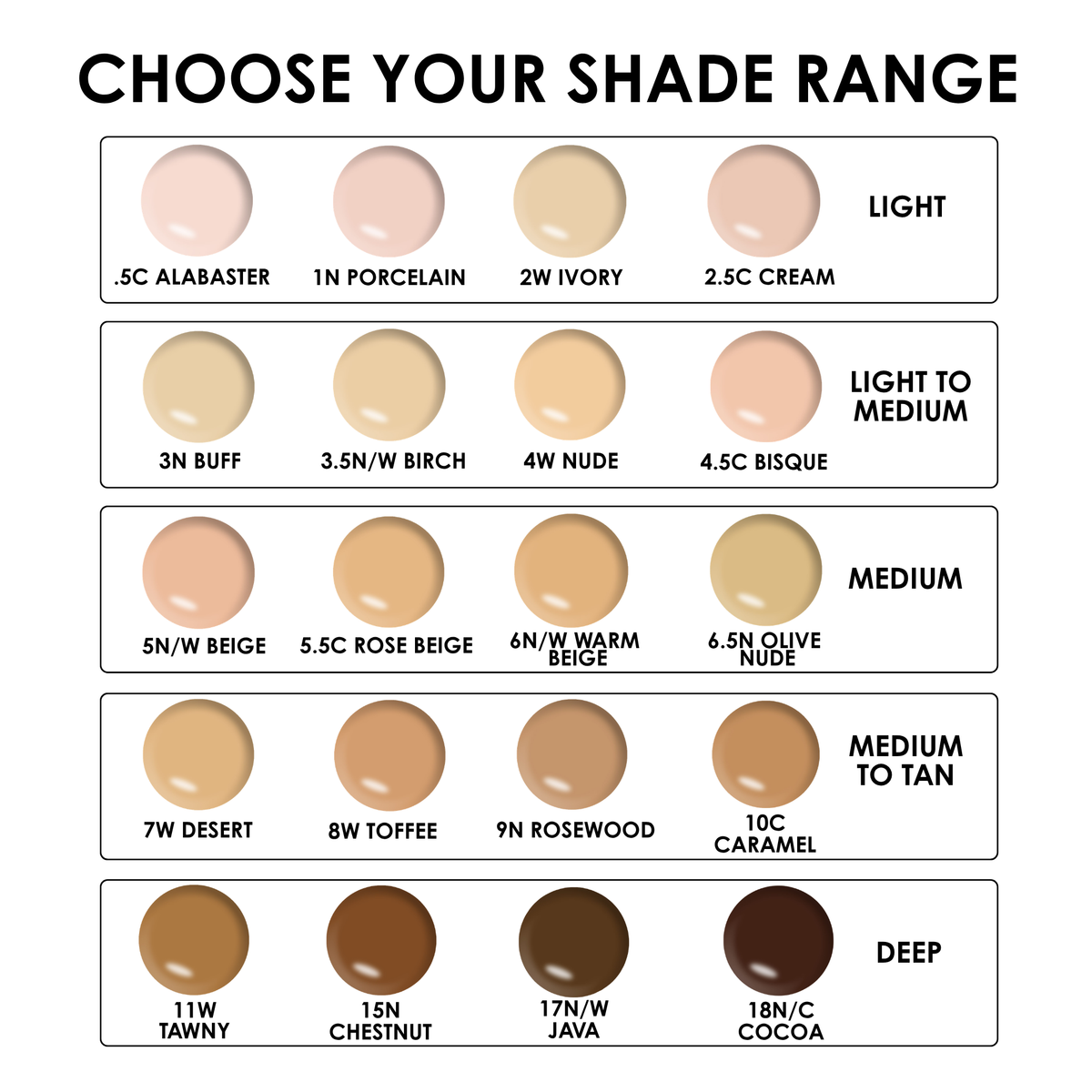 Perfect Canvas Airbrush Foundation 4-pack