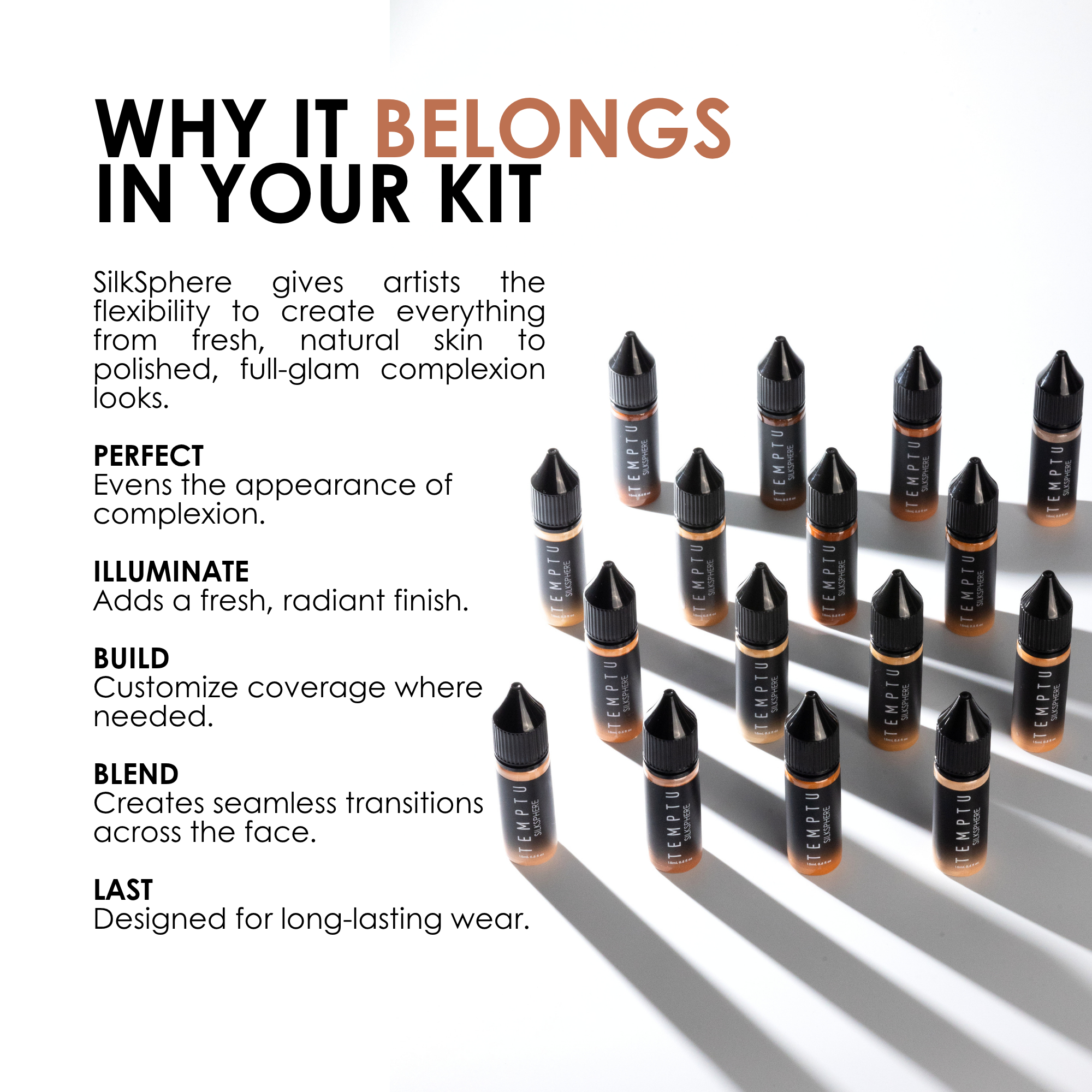 SilkSphere Airbrush Foundation 4-pack