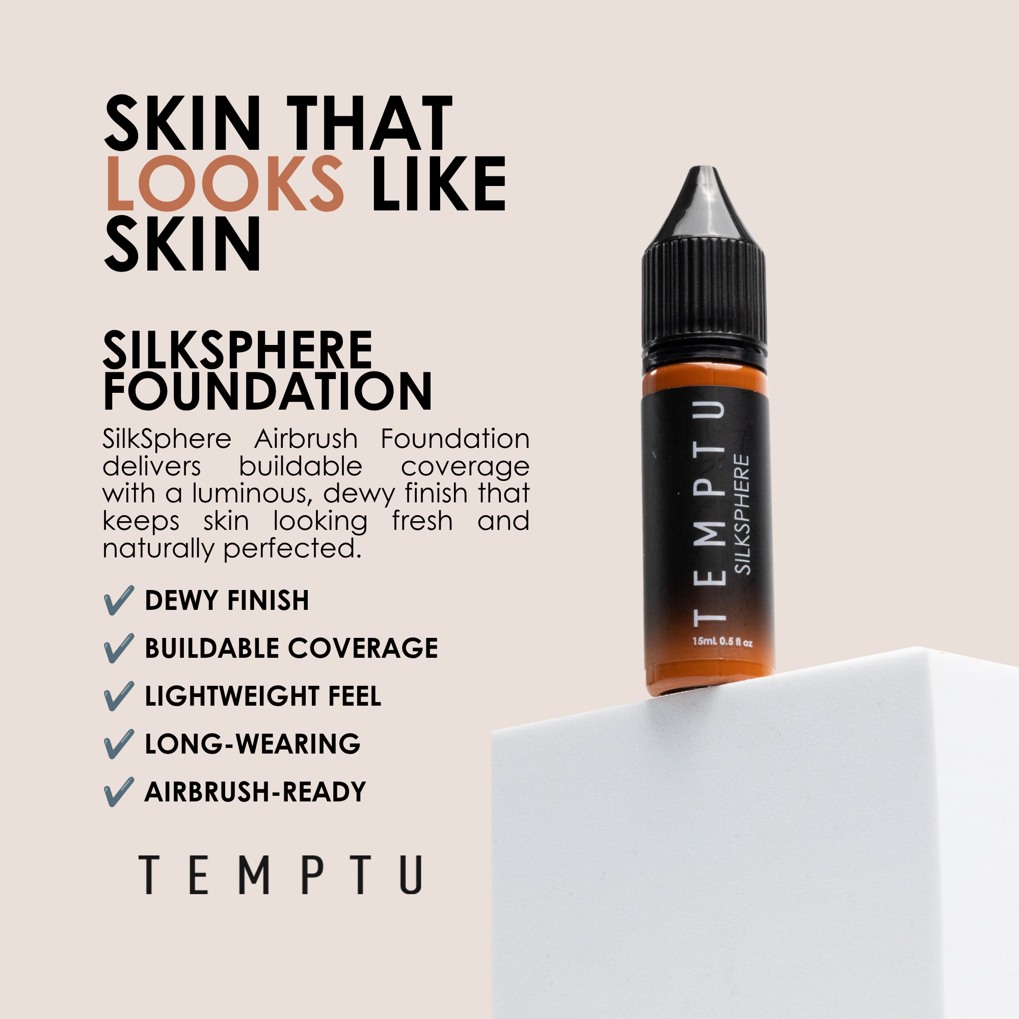 SilkSphere Airbrush Foundation 4-pack