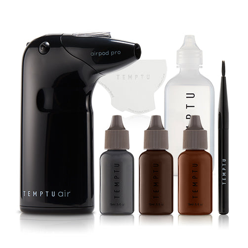 TEMPTU エアブラシセット TEMPTU Air Barber Airbrush Kit for Professional Finishing