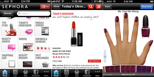 Take Sephora everywhere you go with the SEPHORAtoGO App