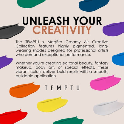 TEMPTU x MaqPro Creamy Air Creative Colors Set