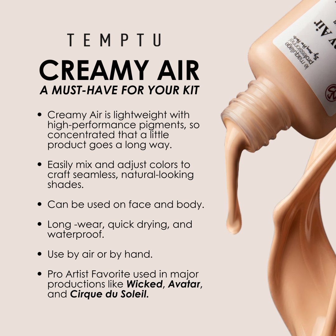 TEMPTU x MaqPro Creamy Air Corrective Makeup &amp; Tattoo Cover Set