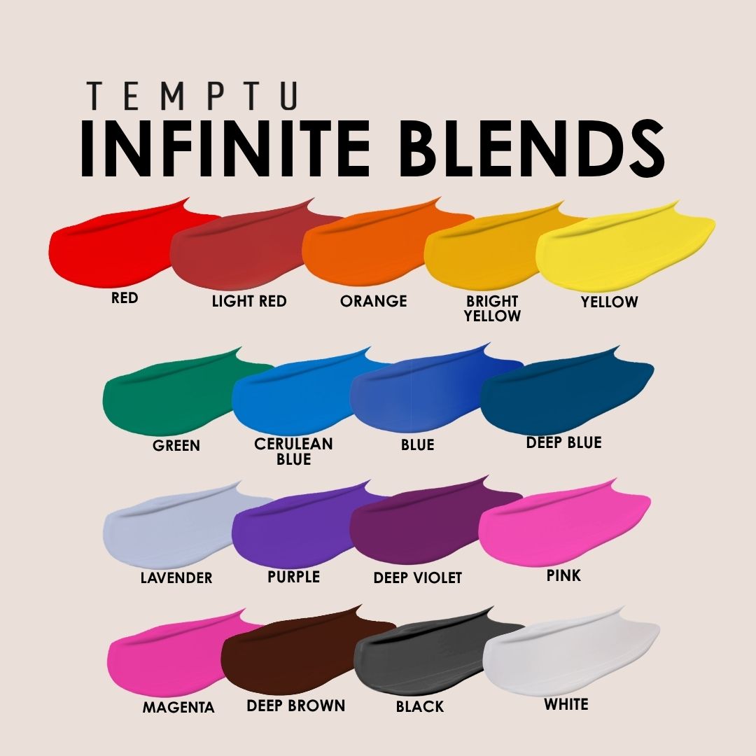 TEMPTU x MaqPro Creamy Air Creative Colors