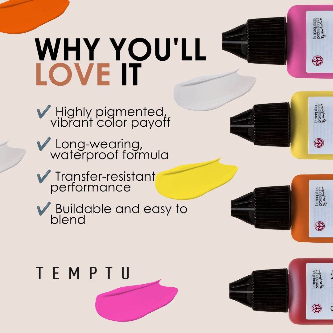 TEMPTU x MaqPro Creamy Air Creative Colors