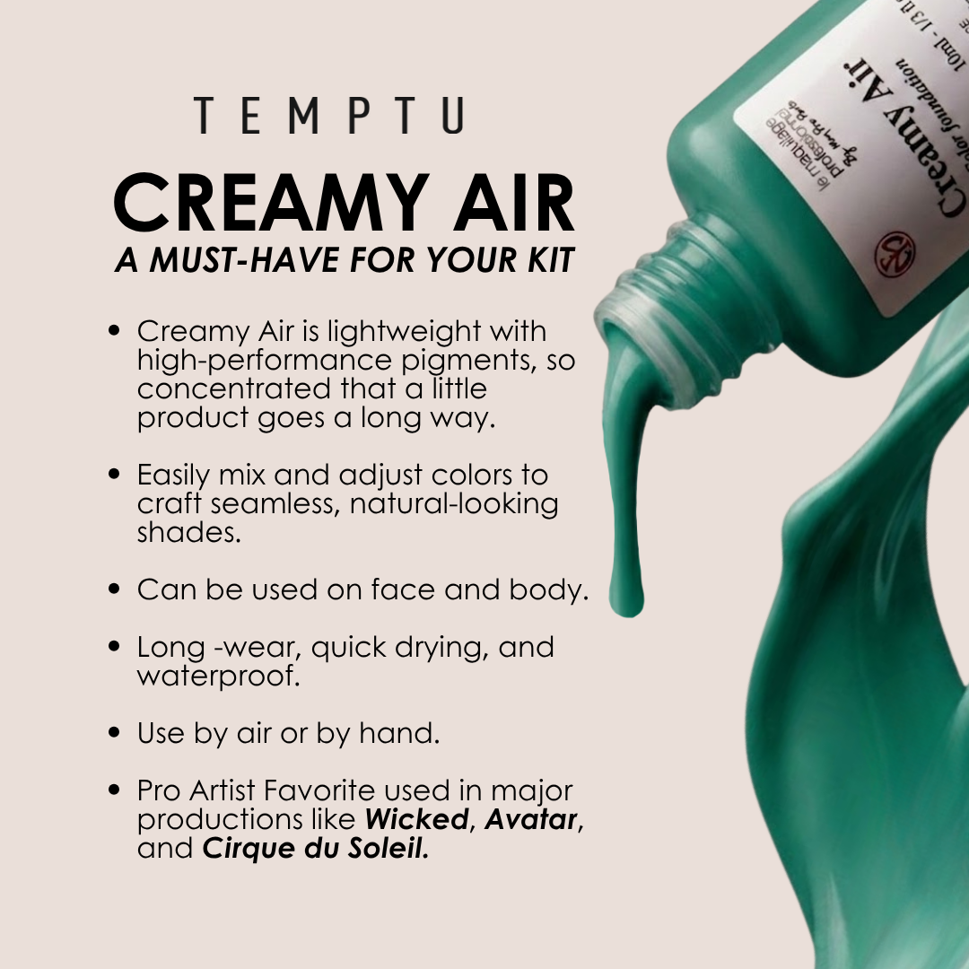 TEMPTU x MaqPro Creamy Air Creative Colors Set