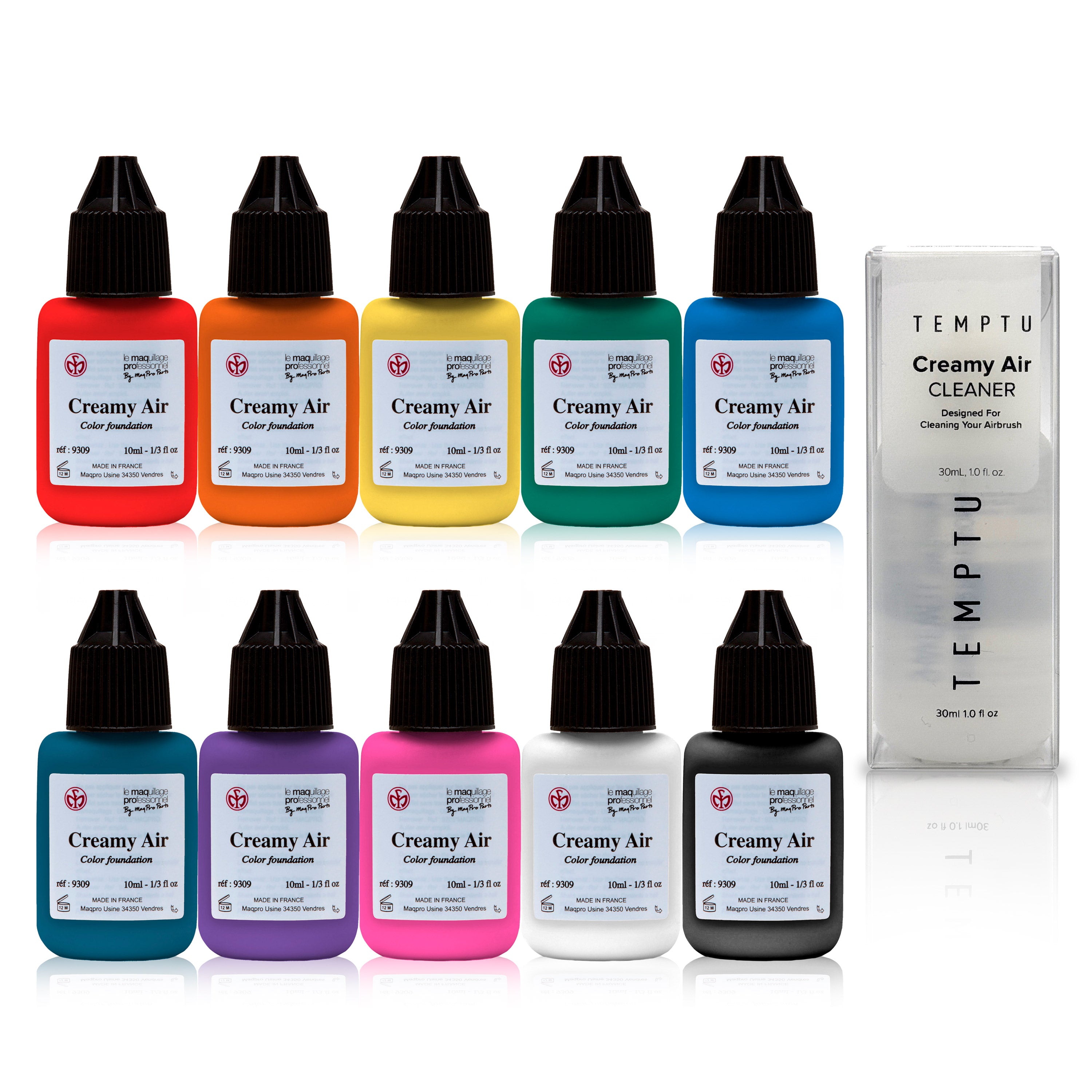 TEMPTU x MaqPro Creamy Air Creative Colors Set