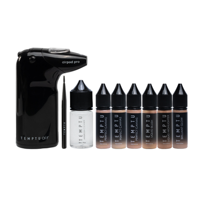 TEMPTU Air Perfect Canvas Photo Finish Airbrush Kit