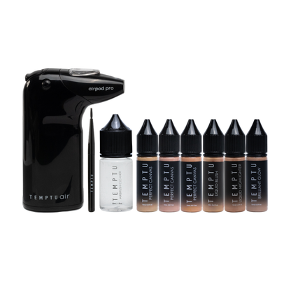 TEMPTU Air Perfect Canvas Photo Finish Airbrush Kit