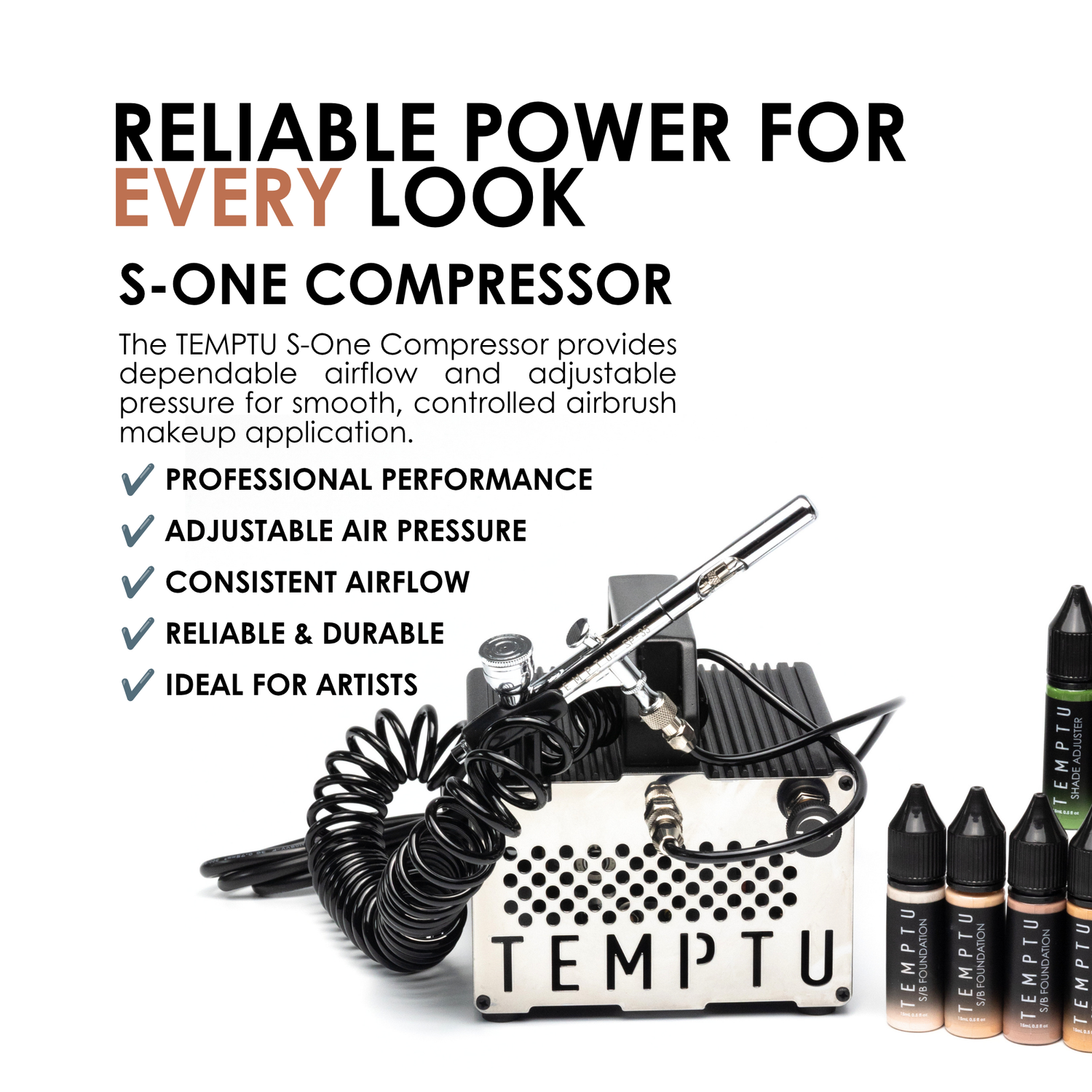 TEMPTU S-One Compressor