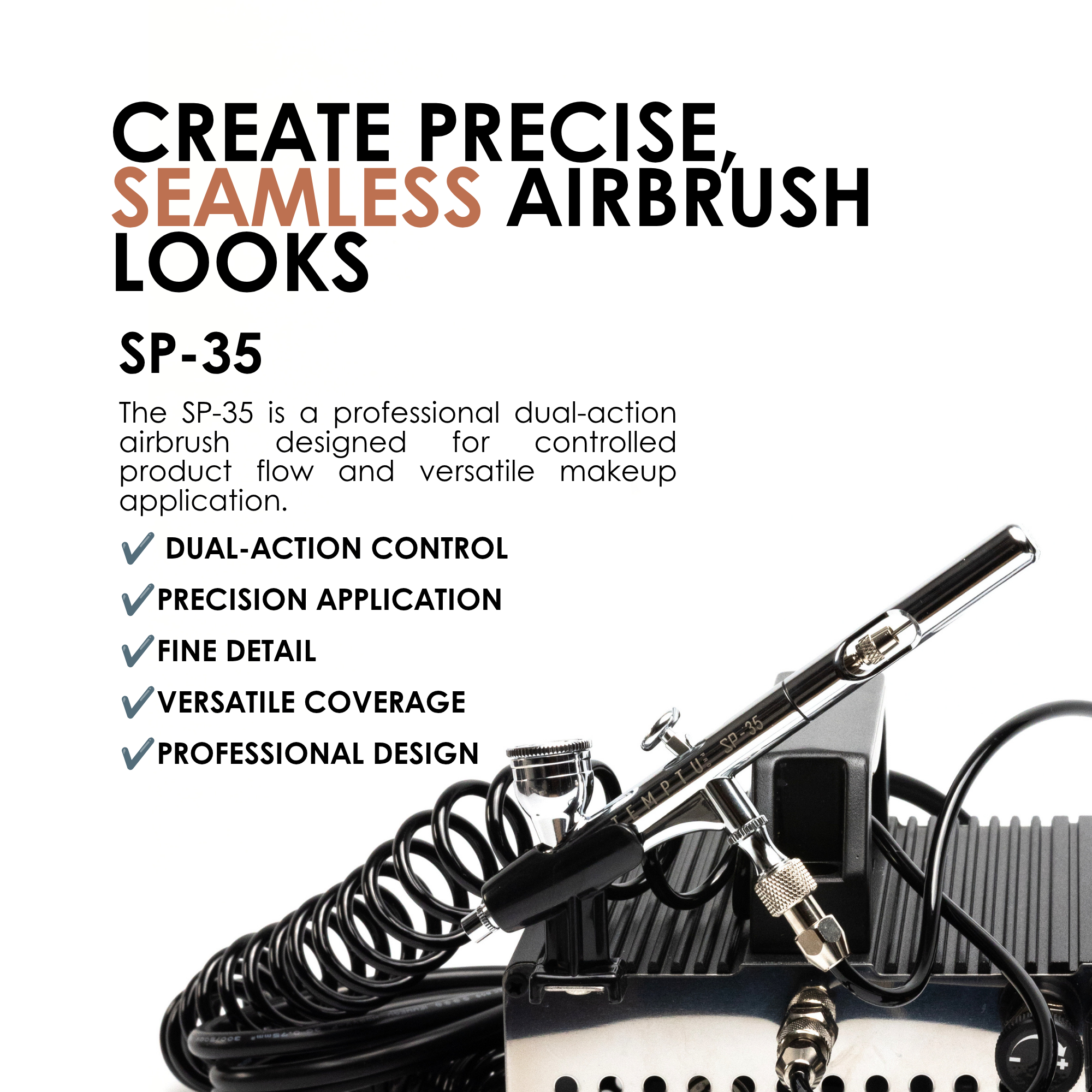 SP-35 Dual Action Airbrush Gun