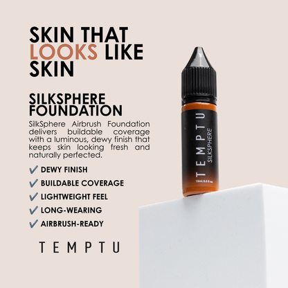 SilkSphere Airbrush Foundation 4-pack