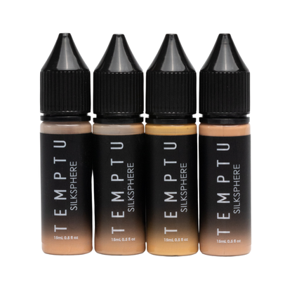 SilkSphere Airbrush Foundation 4-pack
