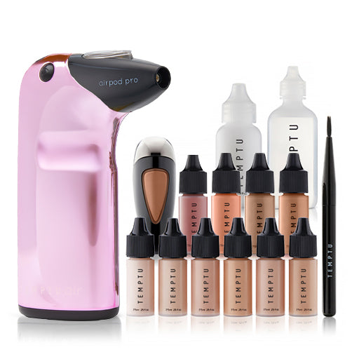 テンプトゥ エアーコンプレッサー&エアーブラシ TEMPTU Air Premier Airbrush Kit for Seamless Makeup Application
