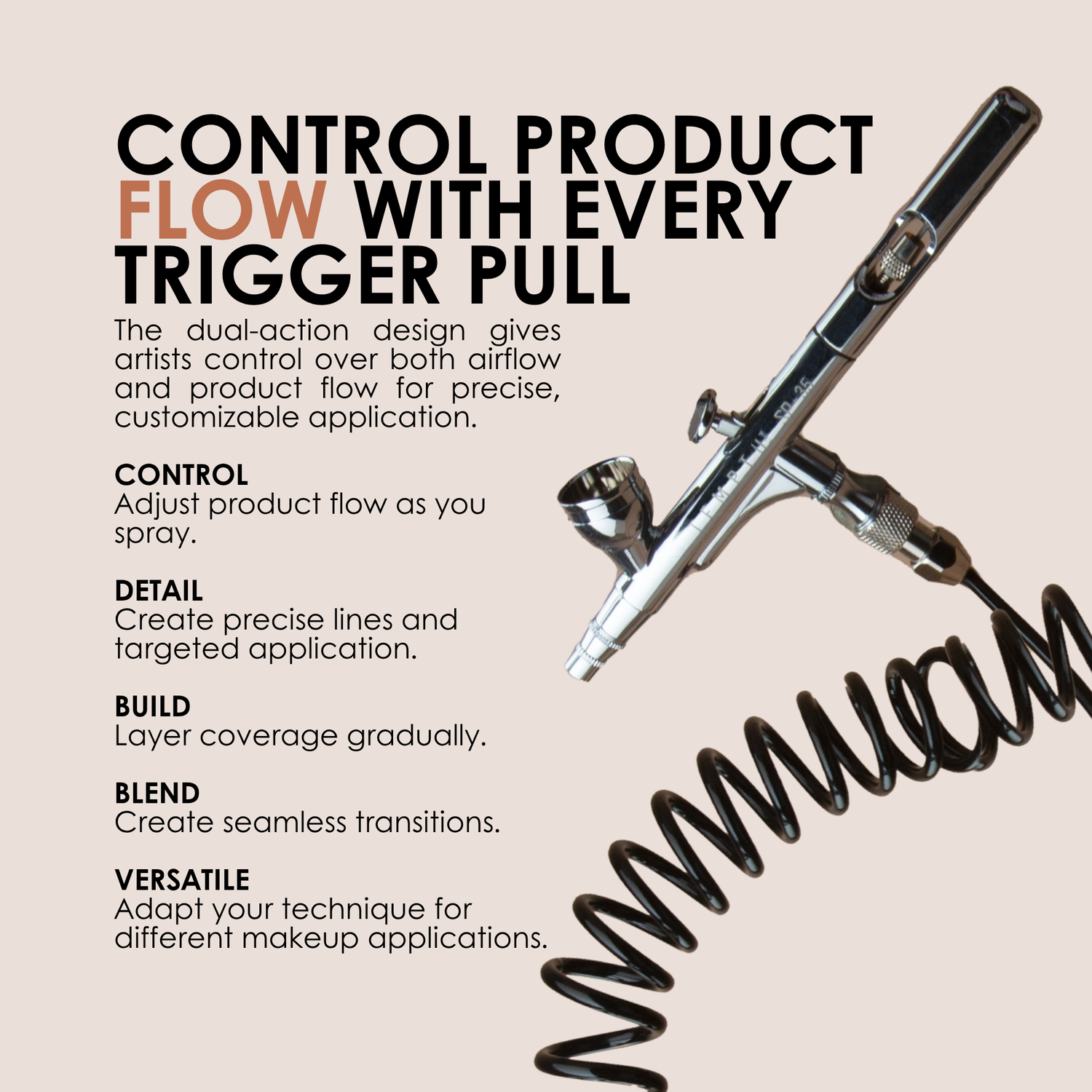 SP-35 Dual Action Airbrush Gun