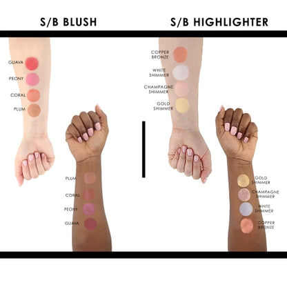 S/B Blush &amp; Highlighter Starter Set