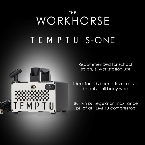 S-One Airbrush Compressor | TEMPTU PRO