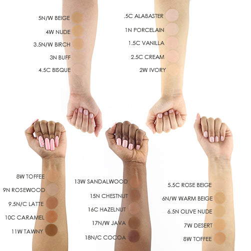 Perfect Airbrush Spray Foundation 6-Pack for Professional Use – TEMPTU