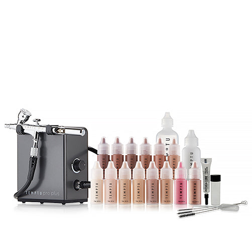 TEMPTU proエアブラシ/コンプレッサーセット Pro Plus Essential Airbrush Kit - Temptu – TEMPTU