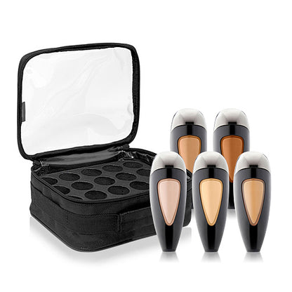 Perfect Canvas Airpod Foundation 5-pack + Pro Makeup Organizer